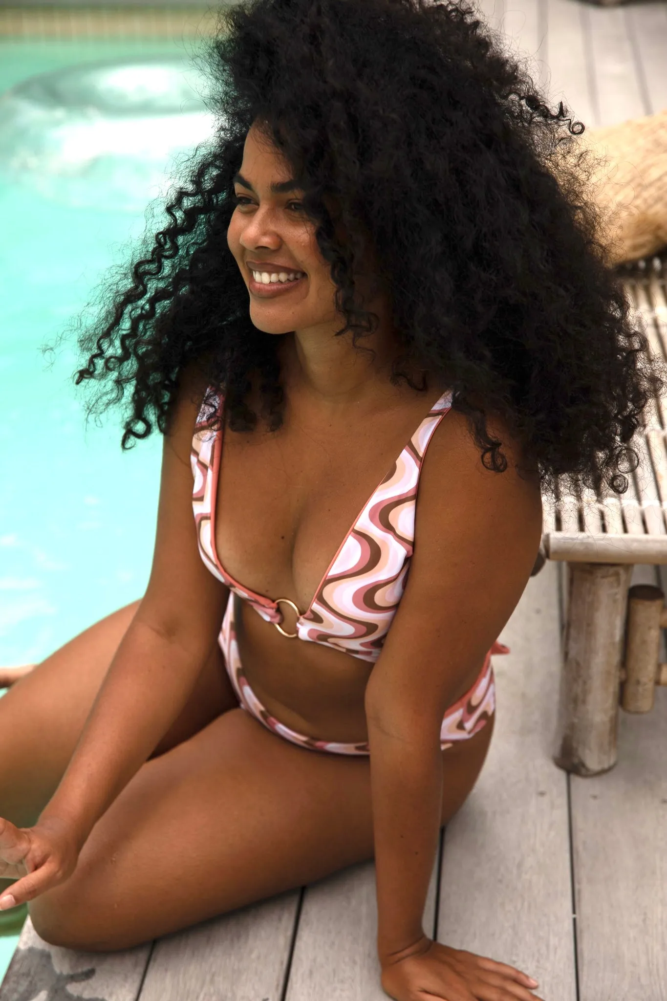 Sicily High Waisted Bottom | Reversible | Desert & Clay