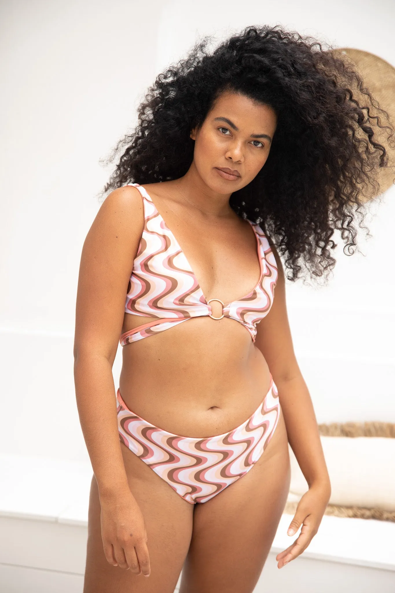Sicily High Waisted Bottom | Reversible | Desert & Clay