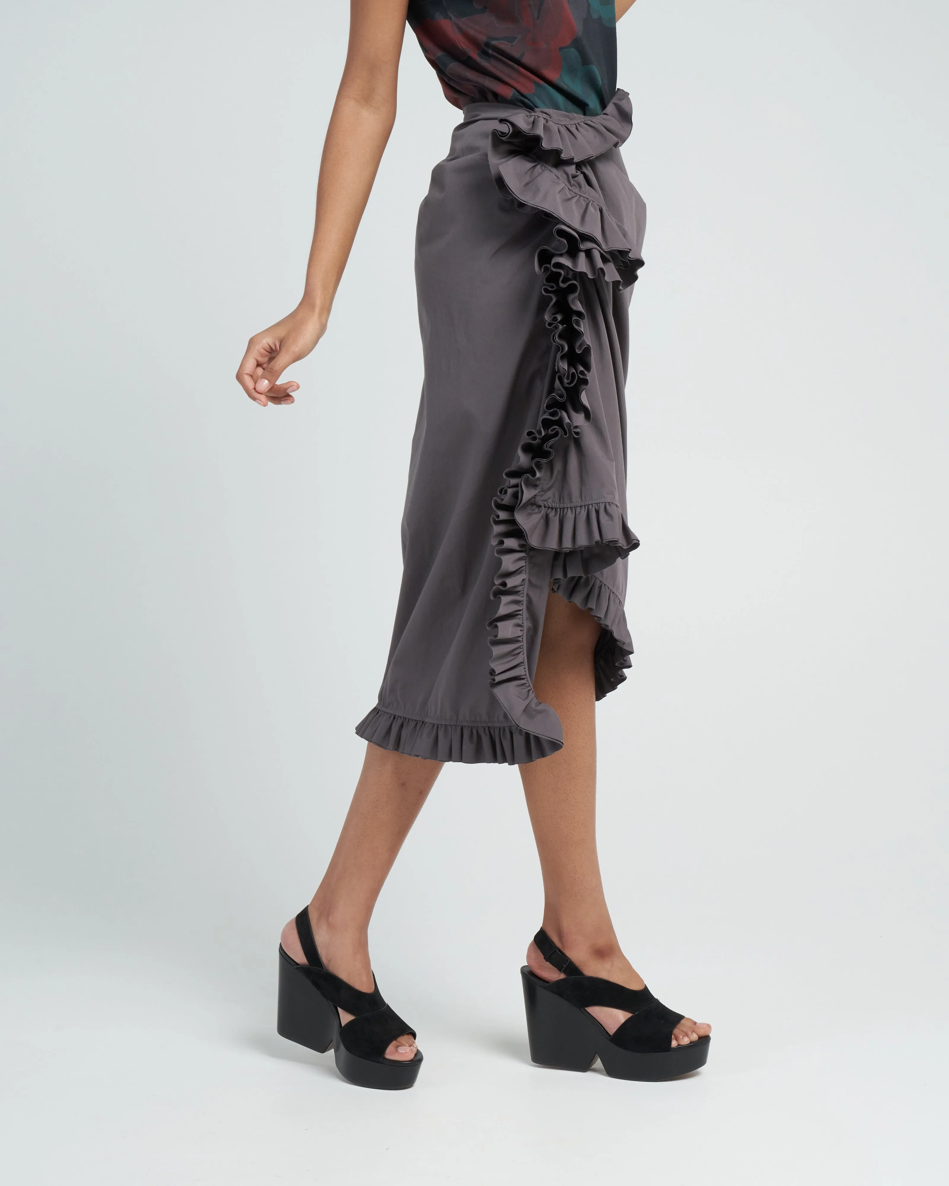 sina skirt - grey