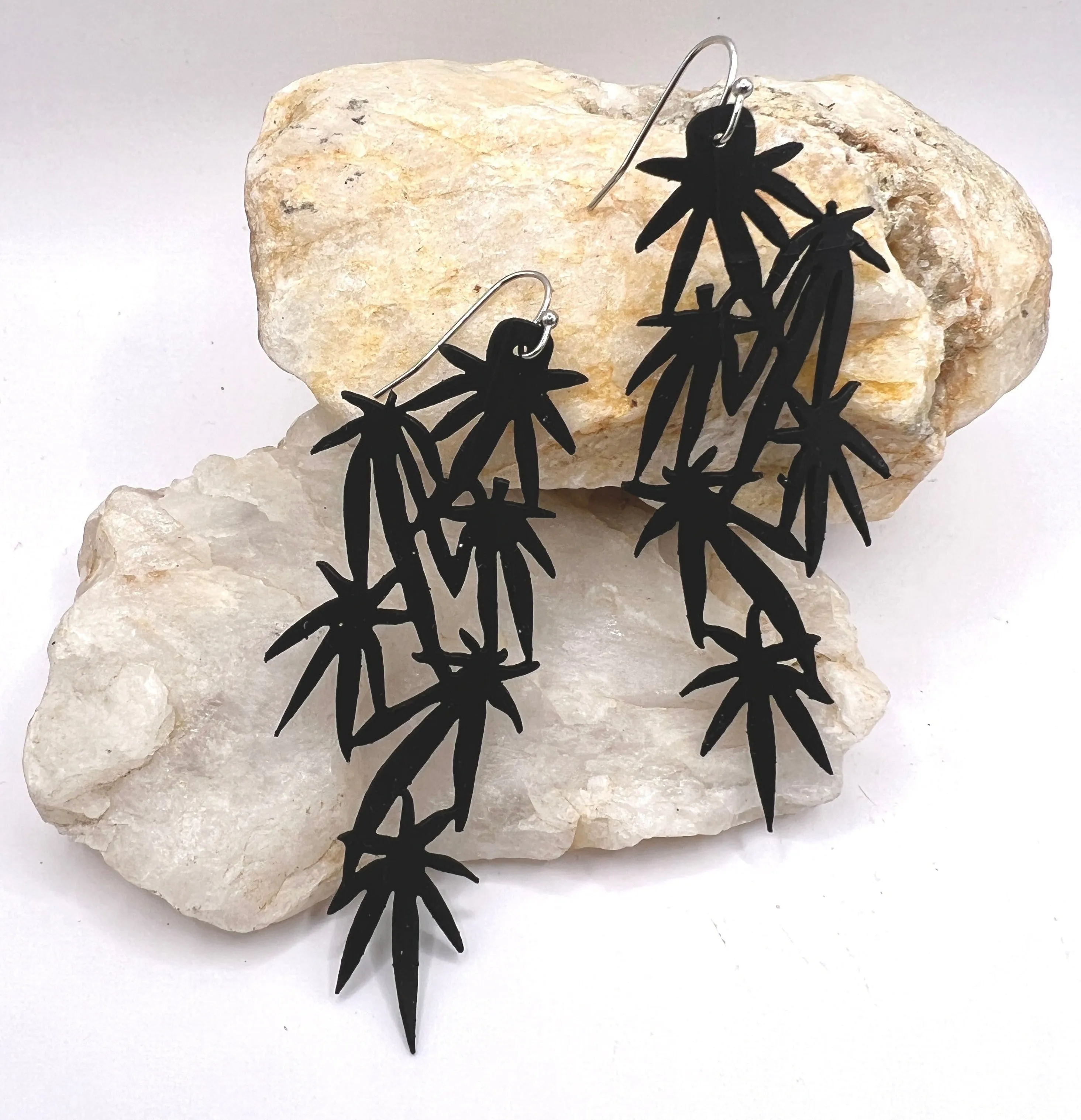 sister mary rubber earring