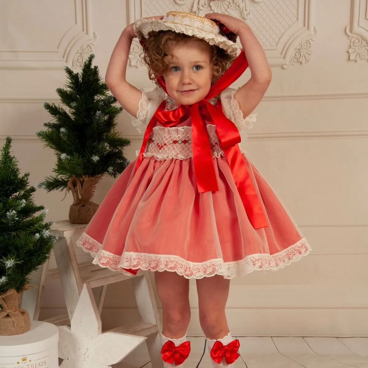 SONATA - Exclusive Olivia Christmas Dress - Red