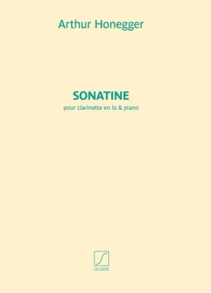 Sonatine (for Clarinet in A and Piano)