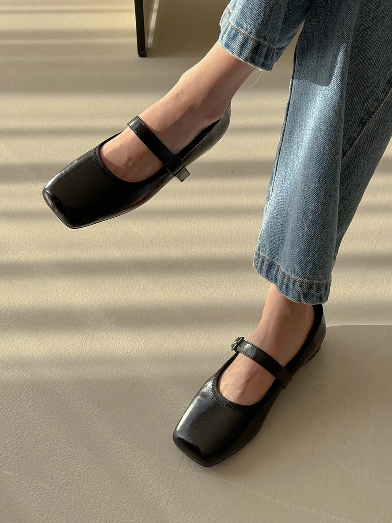 Square Toe Mary Jane