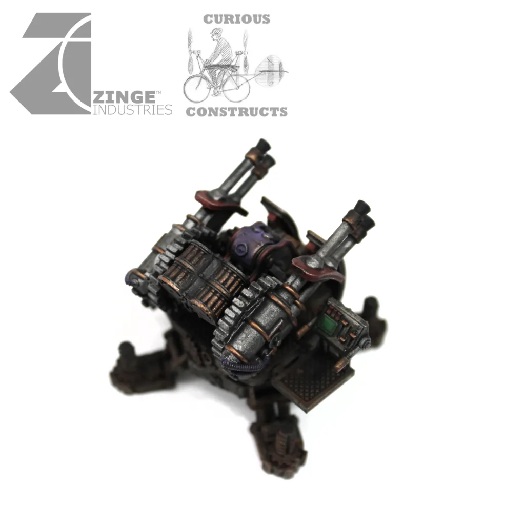 Steampunk Static "Mandrill" Gun Platform (Only) Battery (3 Platforms)