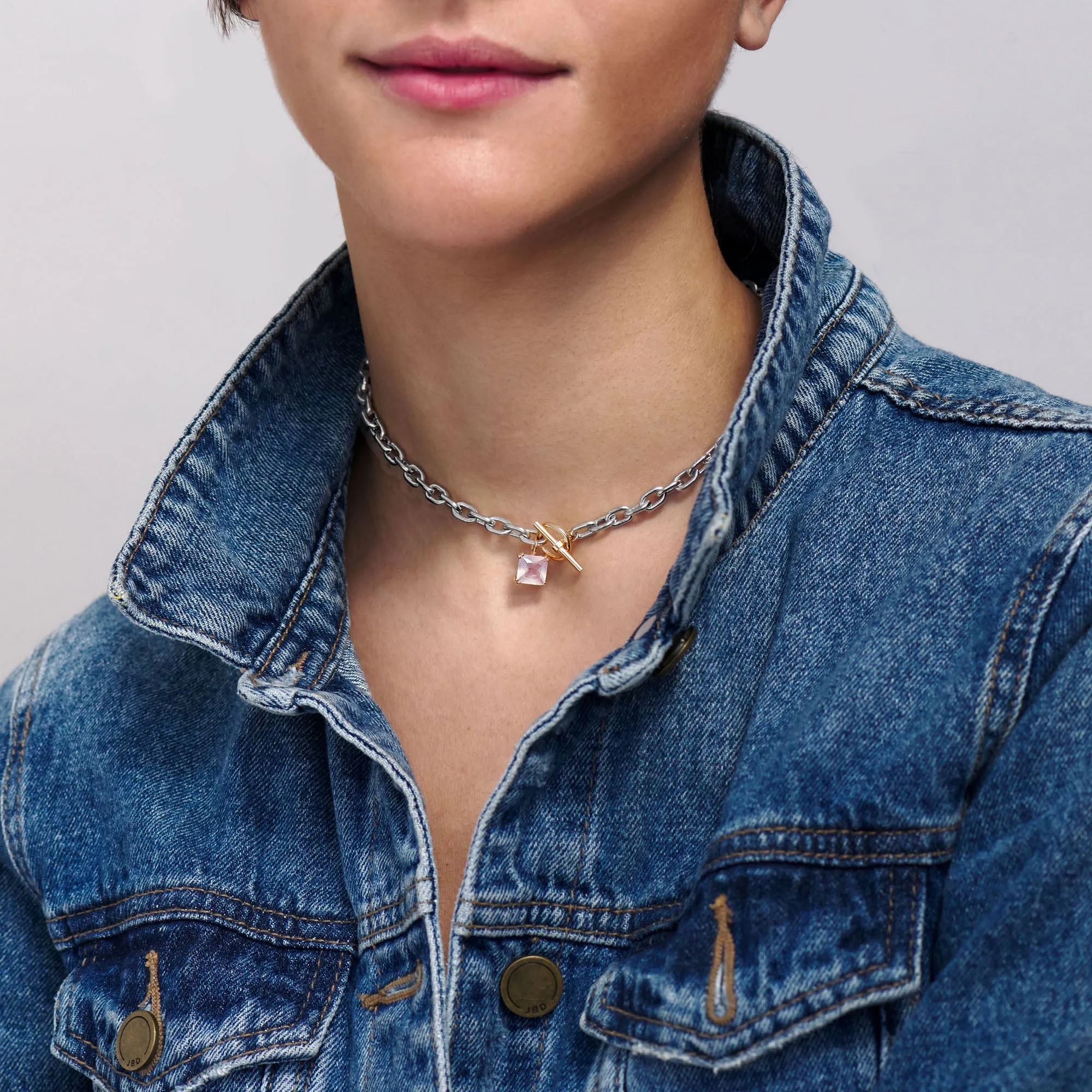 Stone   Toggle Choker