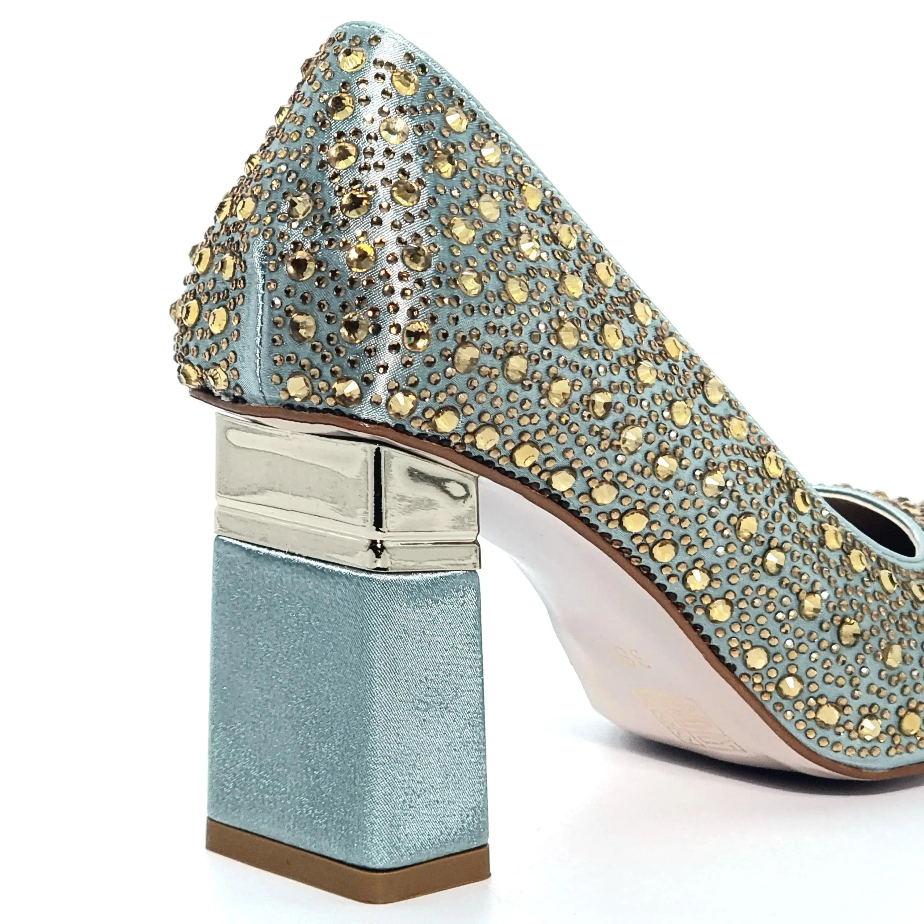 Stones Dress Heels