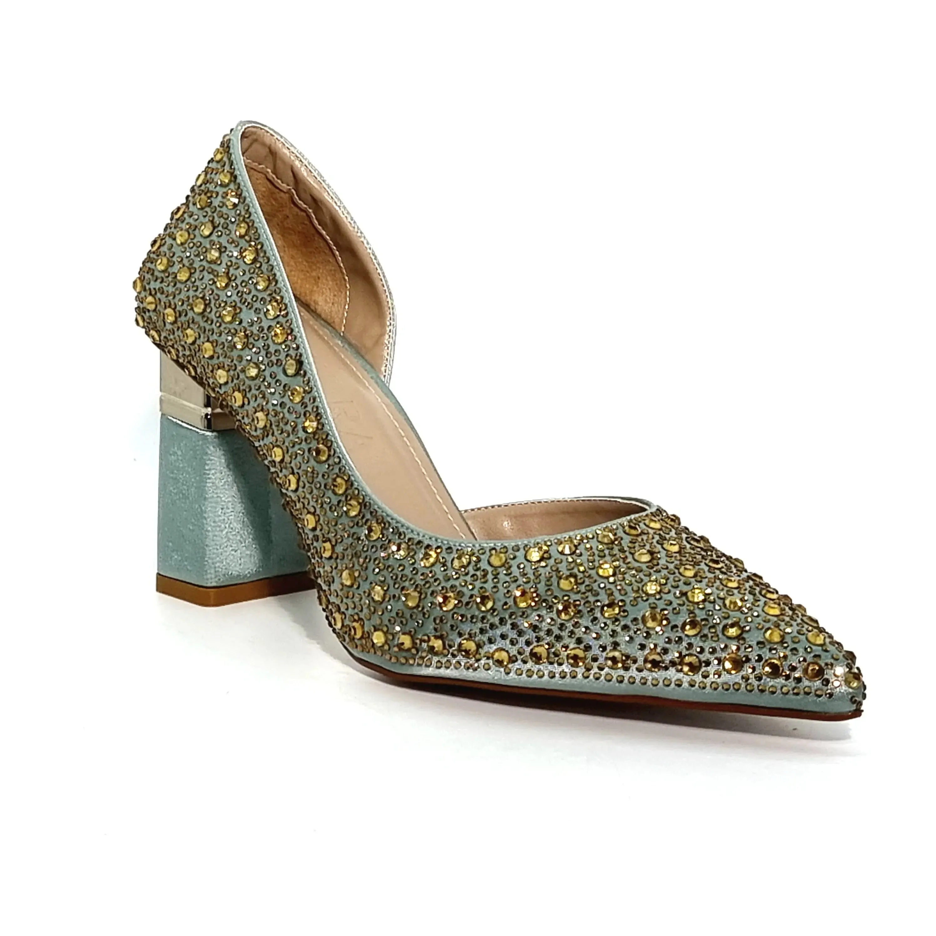 Stones Dress Heels