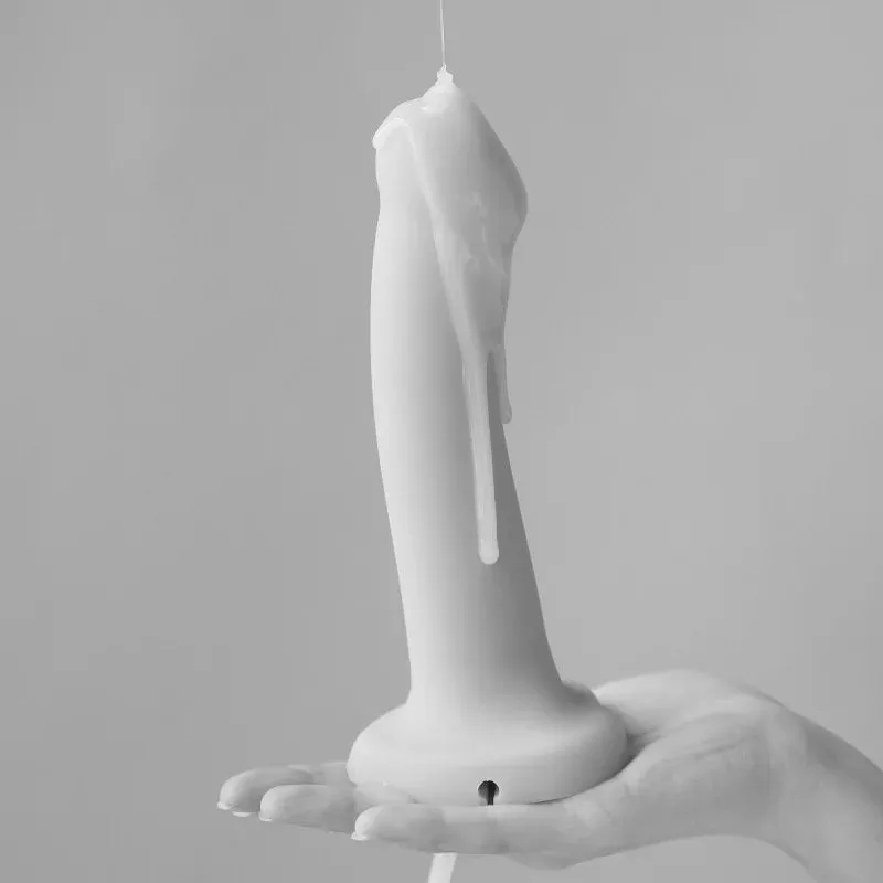 Strap-On-Me 5.7 Inch Silicone Squirting Cum Dildo - Vanilla