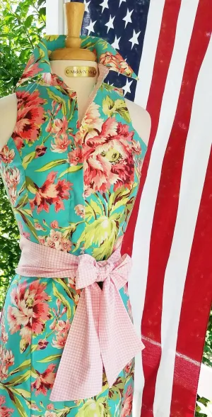 SUMMER FLEUR DRESS IN PEONY