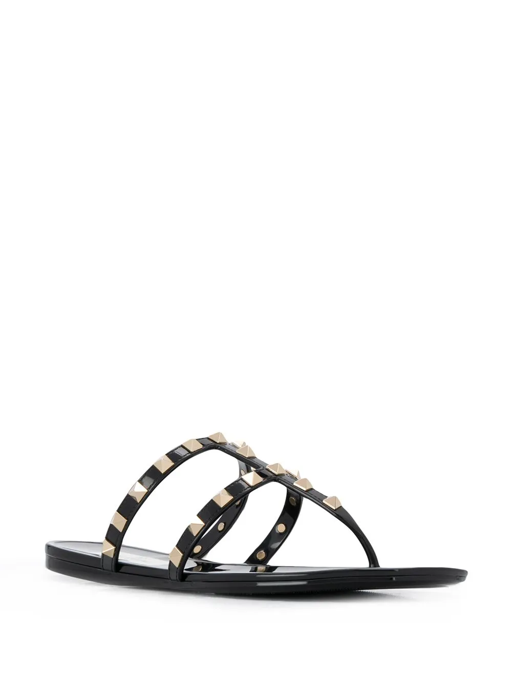 Summer rockstud thong sandals