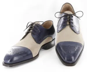 Sutor Mantellassi Blue Shoes – Size: 8 US / 7 UK