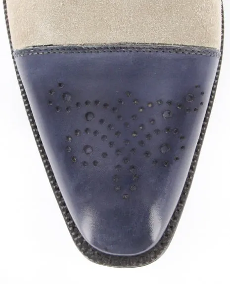 Sutor Mantellassi Blue Shoes – Size: 8 US / 7 UK