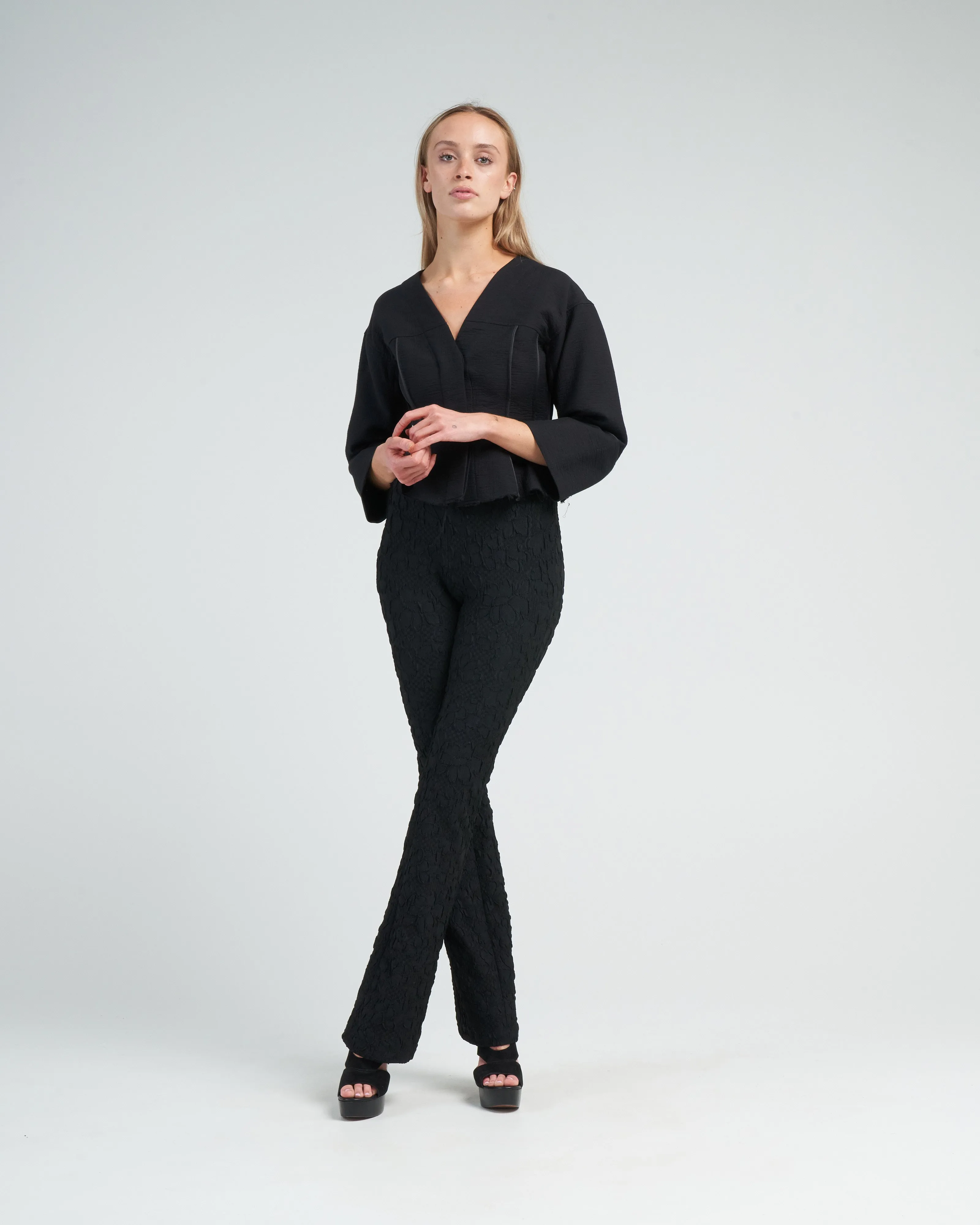 switzer pant - black