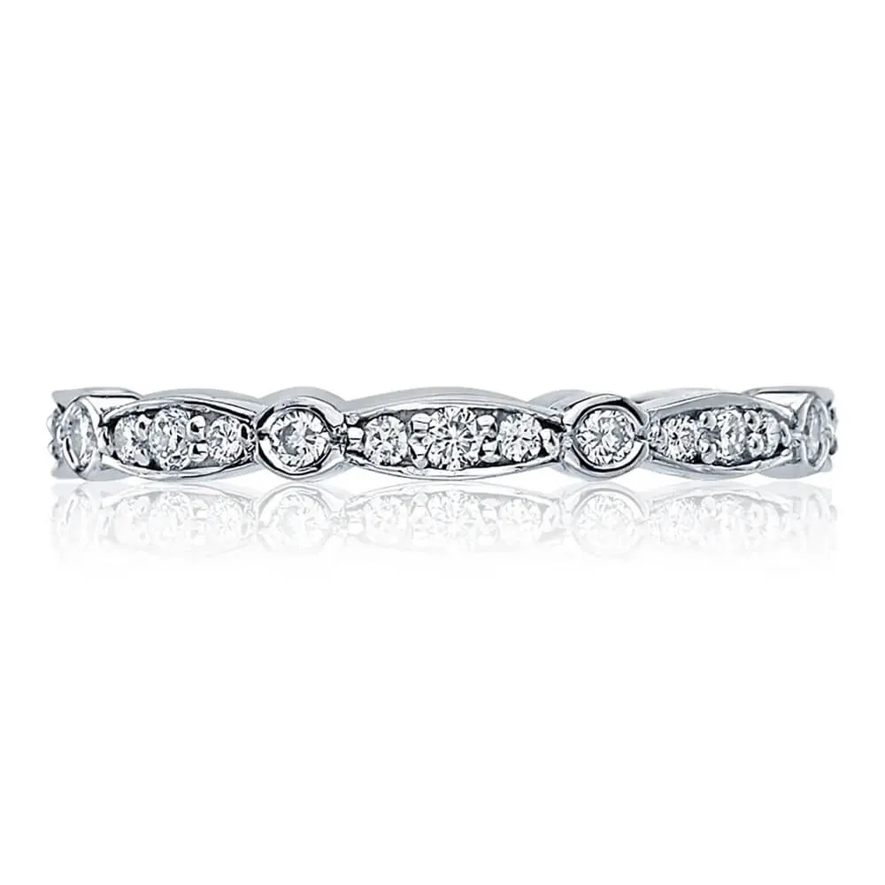 Tacori Marquise and Round Design Wedding Band 47-2ET
