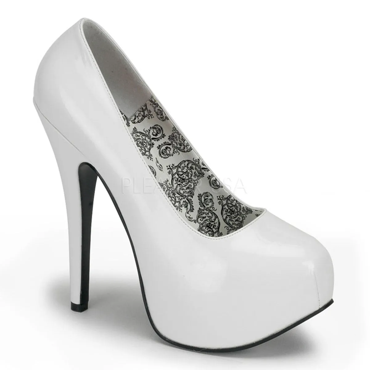 TEEZE-06  White Patent