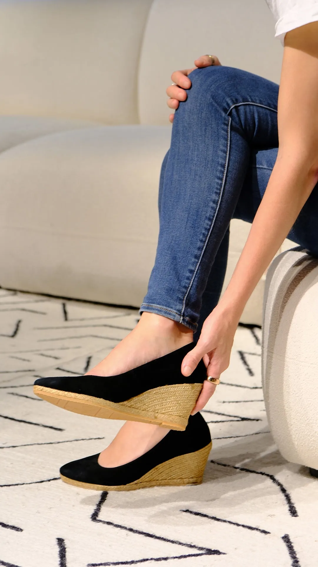 TEVA Black espadrilles