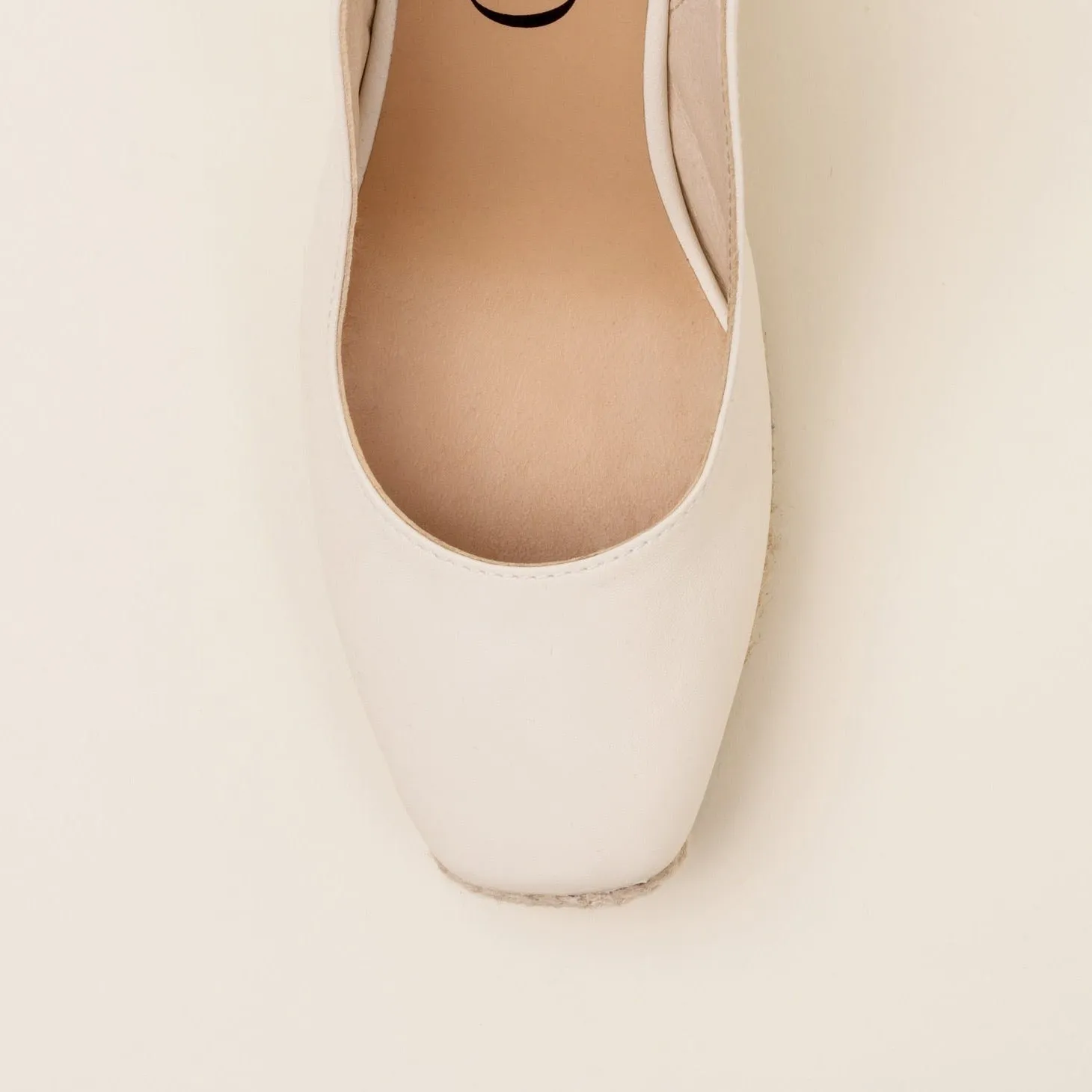 TEYMA White espadrilles