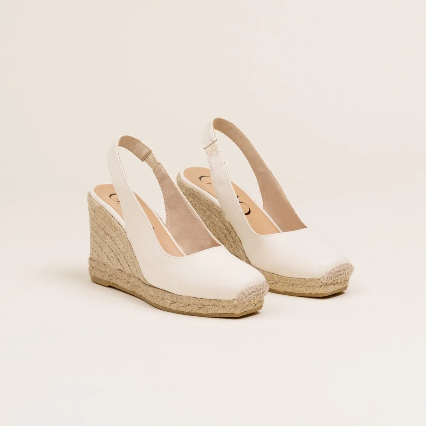 TEYMA White espadrilles
