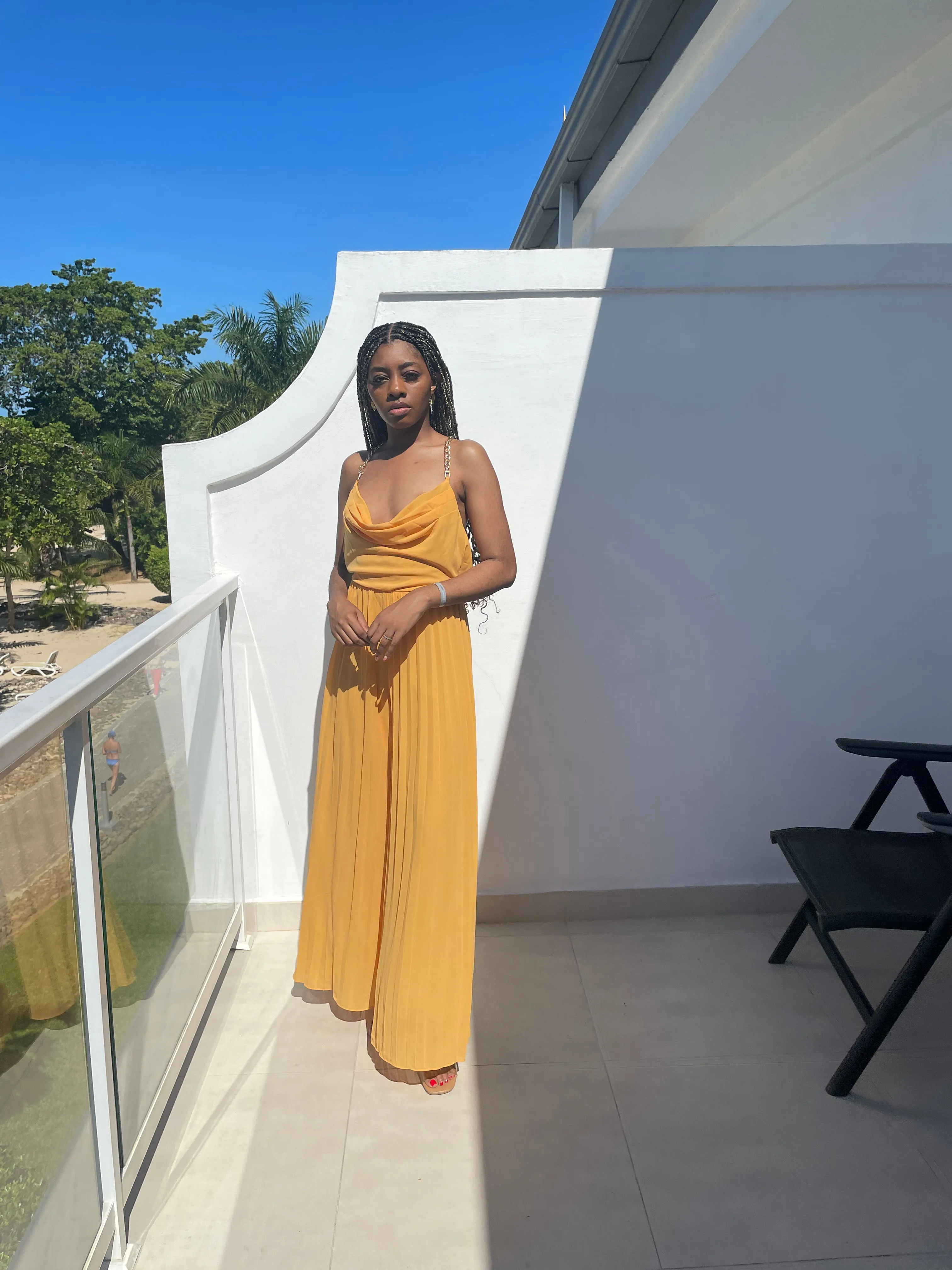 The CHOSEN ONE GOLD JUMPSUIT