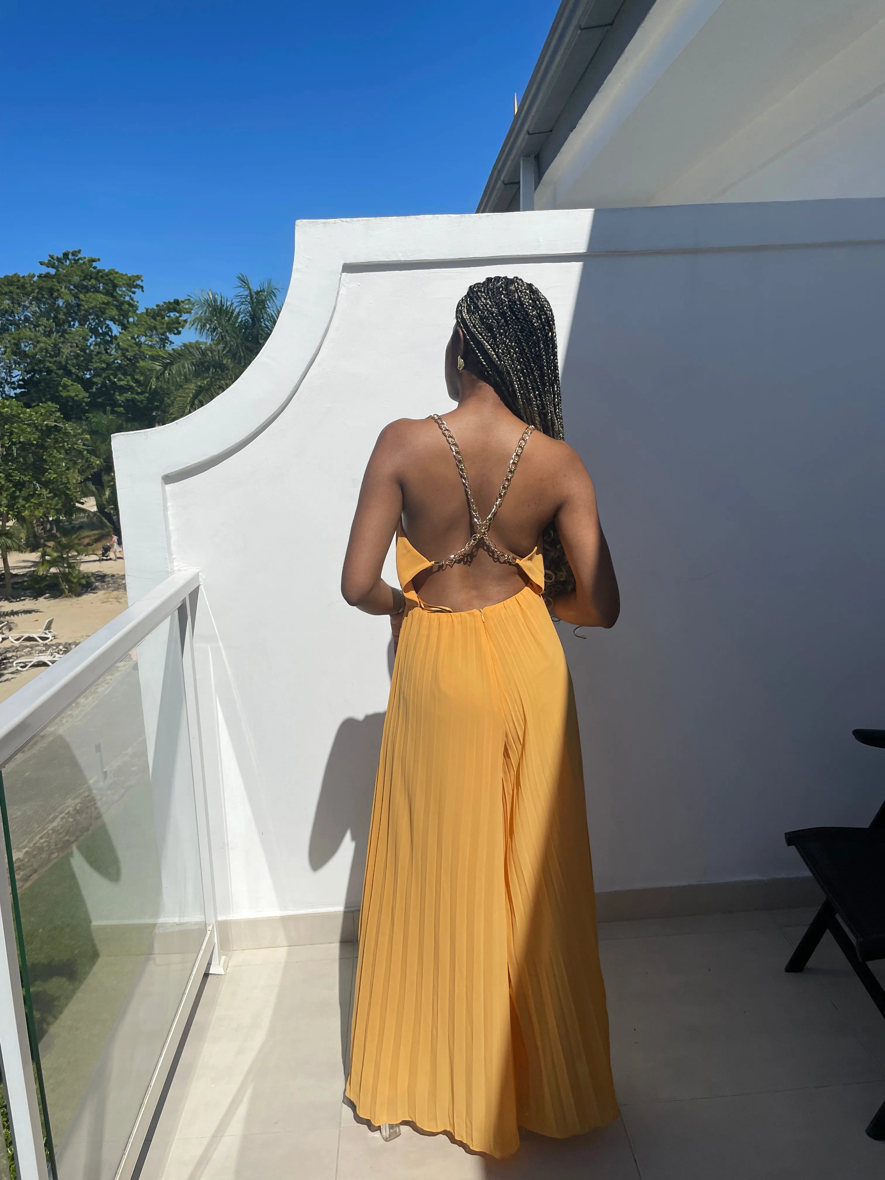 The CHOSEN ONE GOLD JUMPSUIT