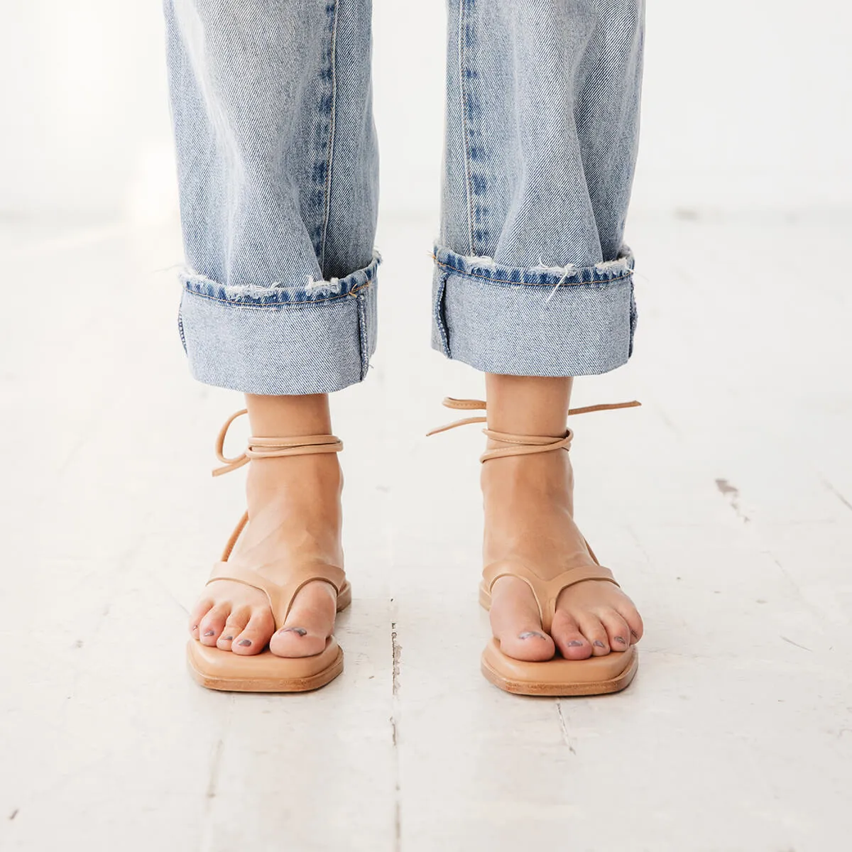 The Isla Sandal [Cognac]