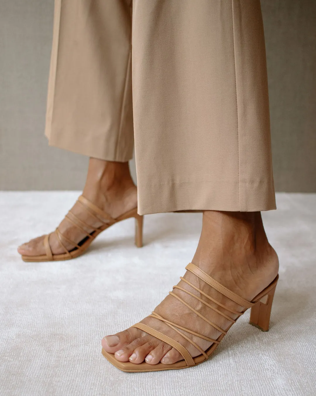 The Sunbeam Sandal by Alohas - Camel