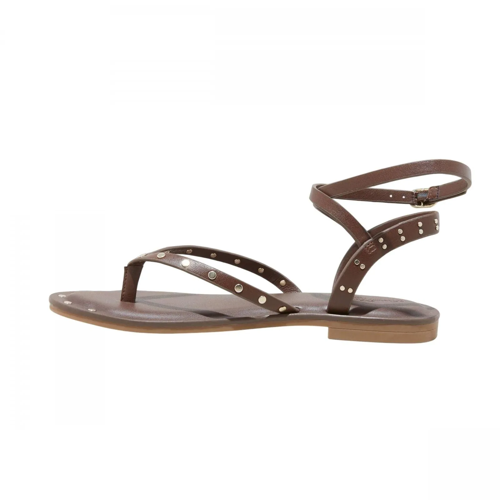 Universal Thread Womens Nikki Studded Thong Sandals 89998544 Brown 9M