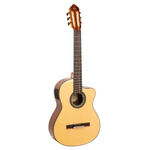 Valencia VC564CE High Gloss Electric Classical Guitar (H)