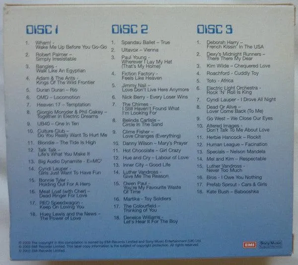 Various: The Very Best Of 1980s 2 (3xCD, Comp)