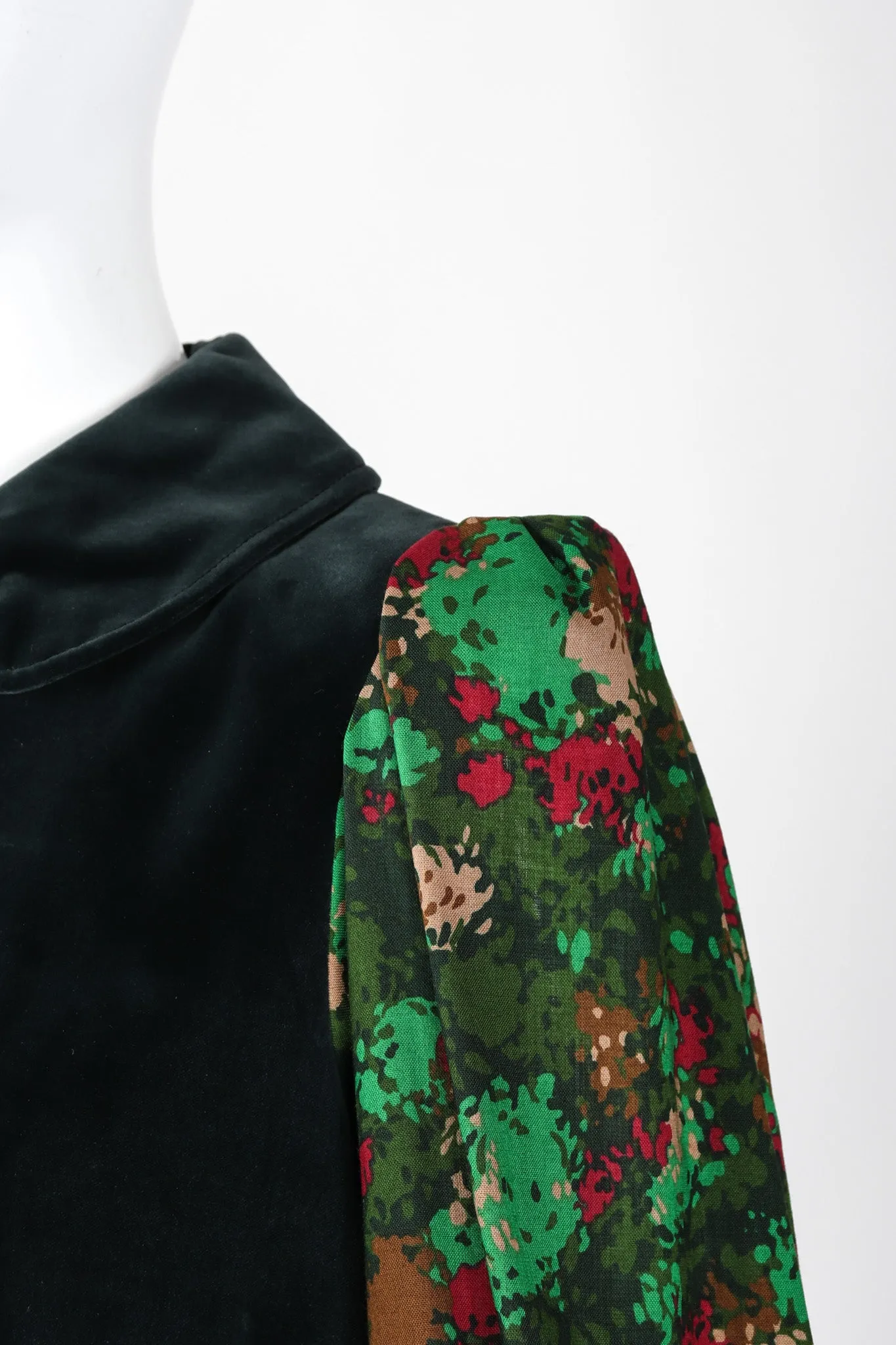 Velvet Bodice Folk Dress