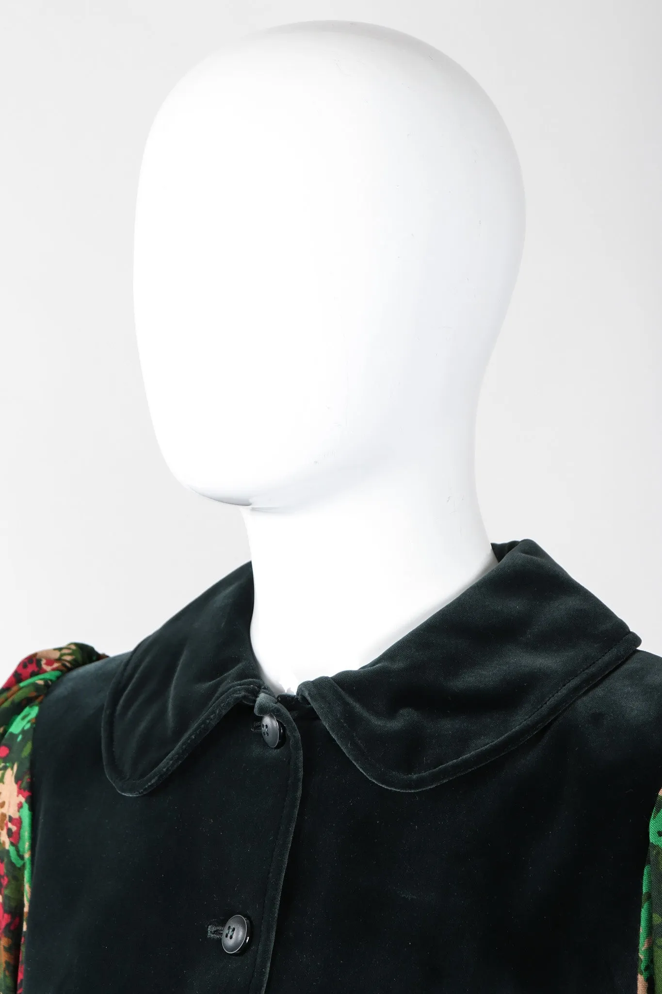Velvet Bodice Folk Dress