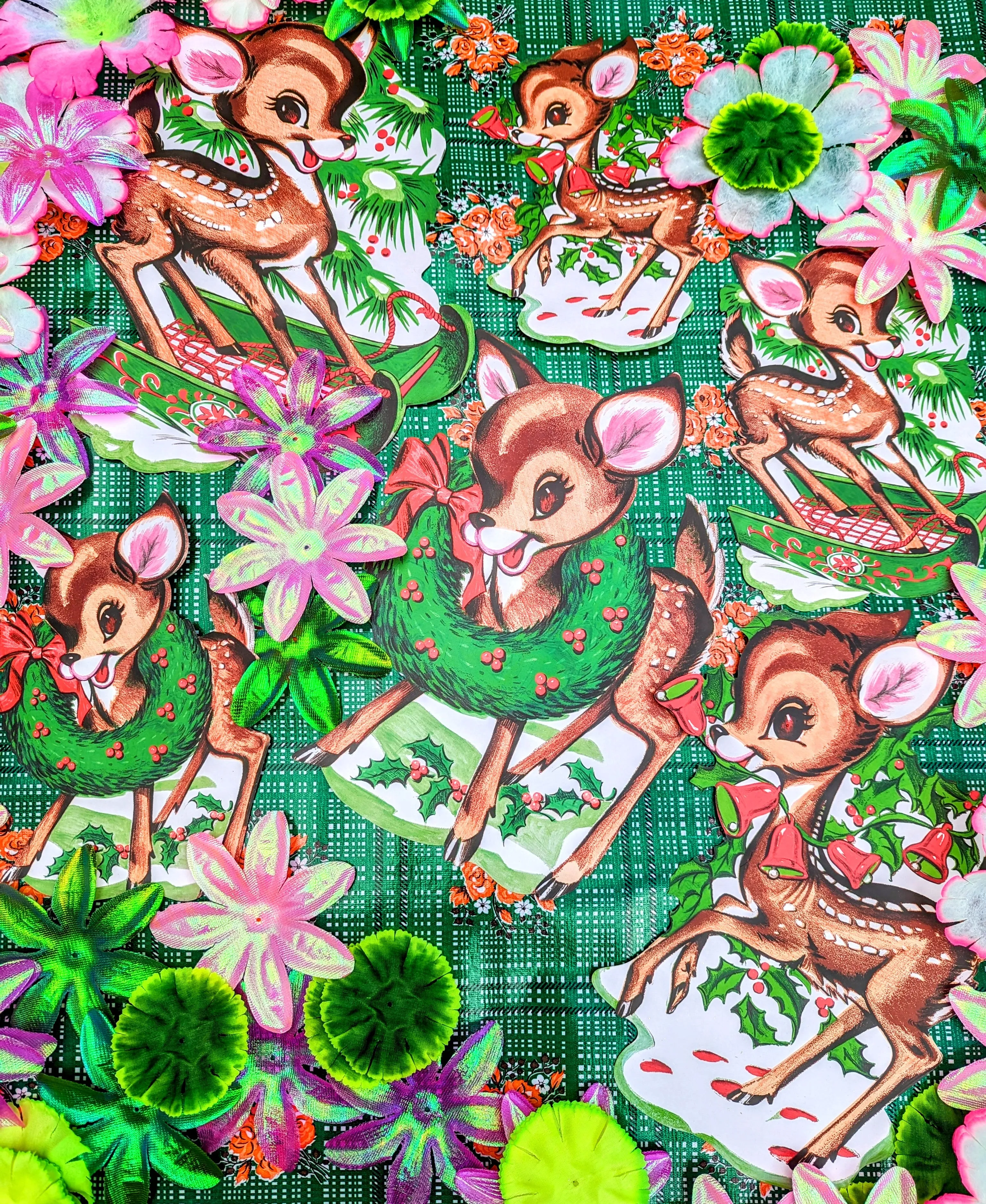 Vintage Bambi cutouts