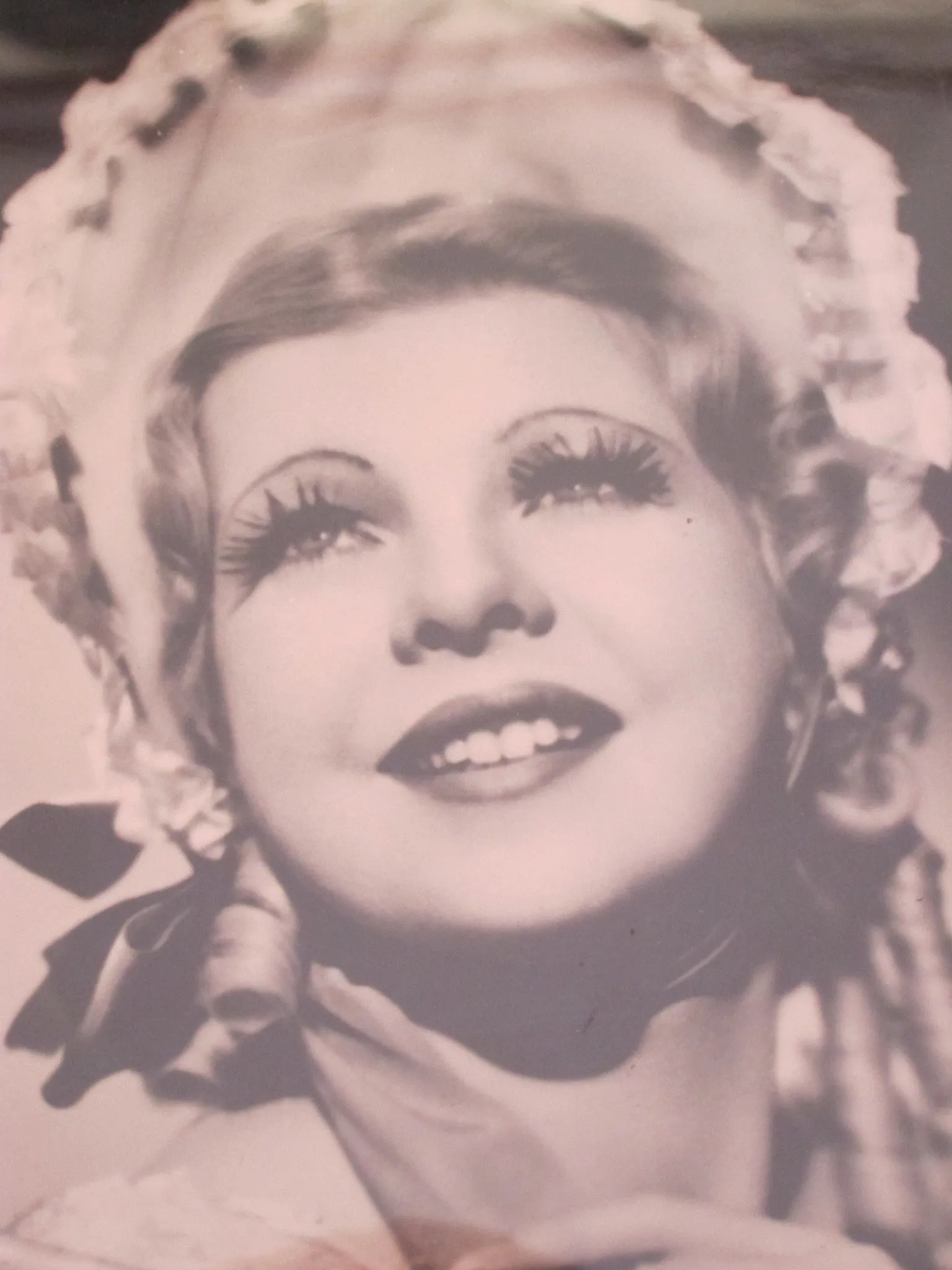 Vintage Framed Autograph Photo of Diana Galen