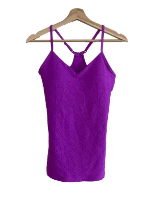 Violet Textured Top