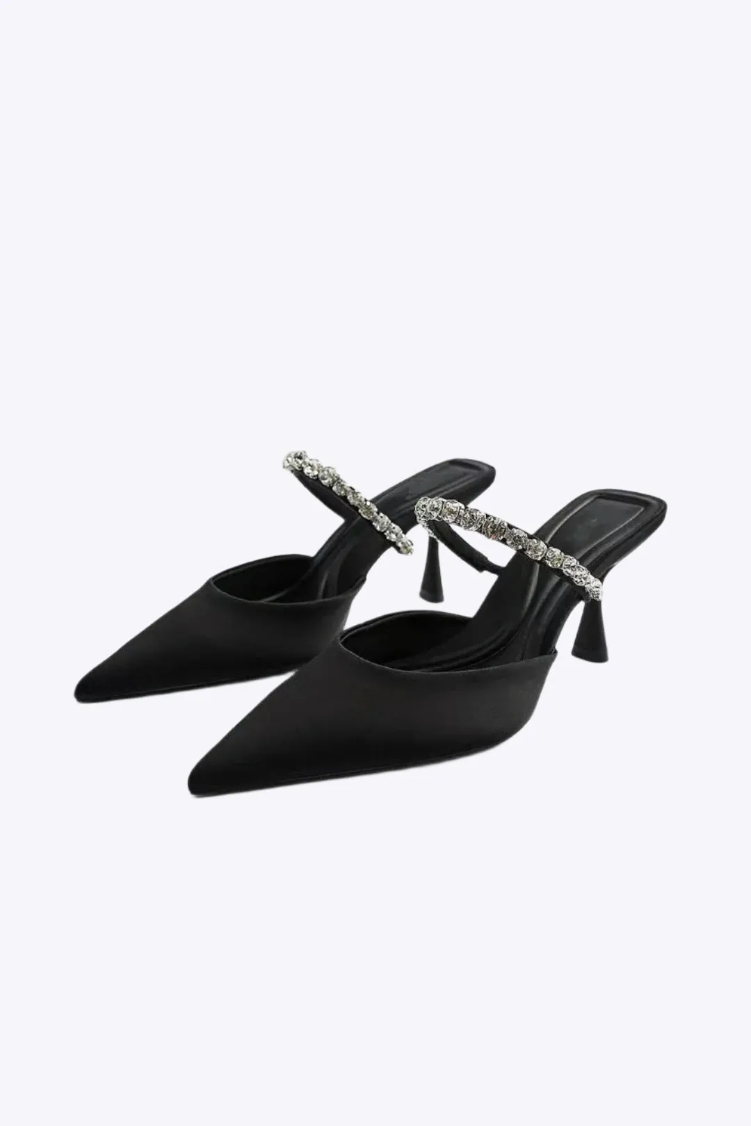 Vivienne - Sparkling Pointed-toe Design Woman's High heeled Sandals