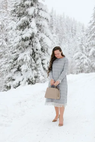 Whisper of Winter Dress