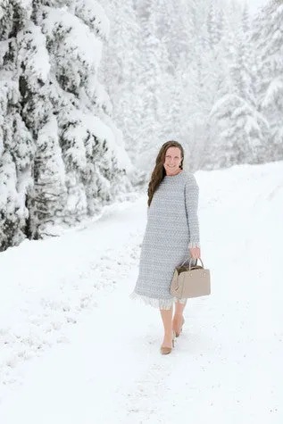 Whisper of Winter Dress