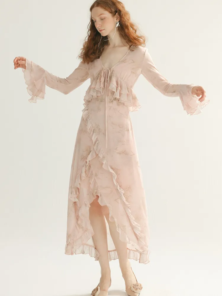 Whispering Angel Ruffle Set