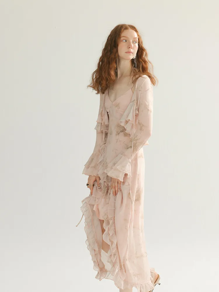 Whispering Angel Ruffle Set