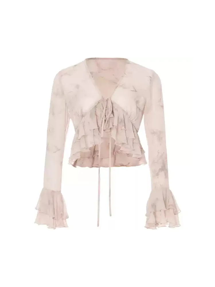 Whispering Angel Ruffle Set