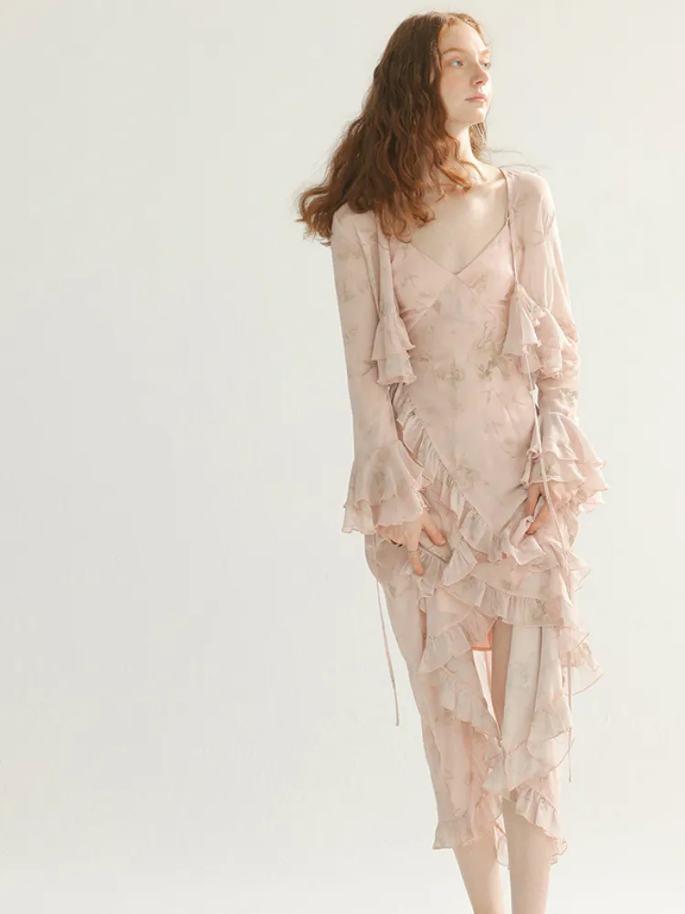 Whispering Angel Ruffle Set