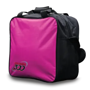 White Dot Single Tote - Pink