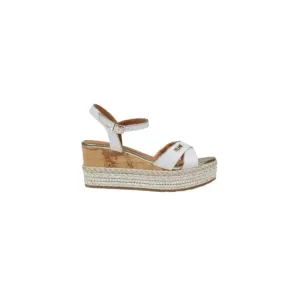 White Platform Wedge Sandal