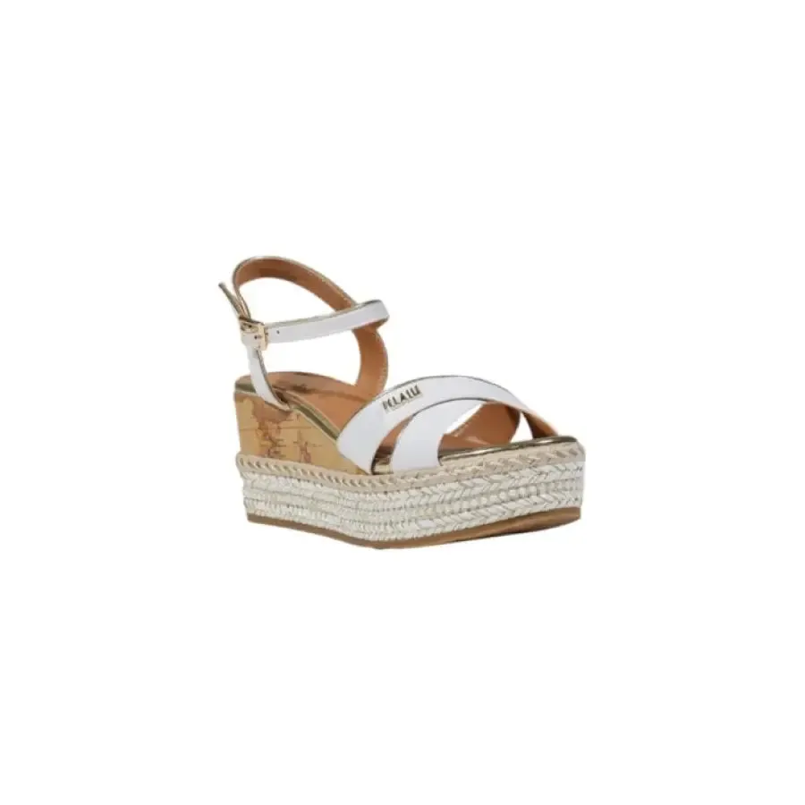White Platform Wedge Sandal