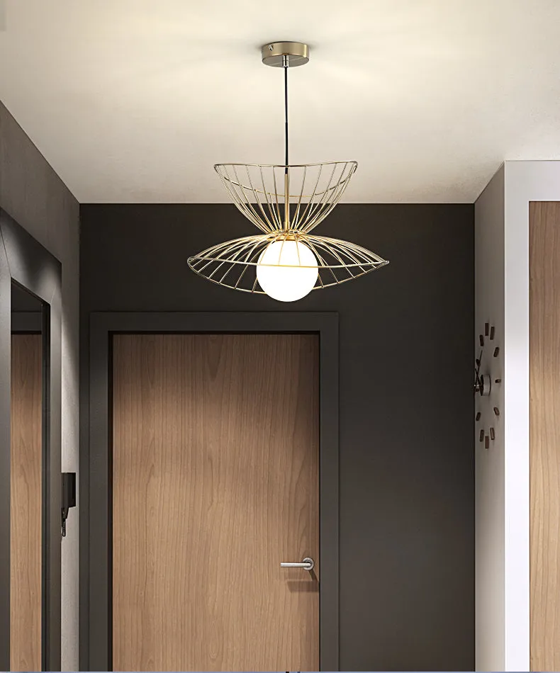 Wire Metal Pendant Lamp