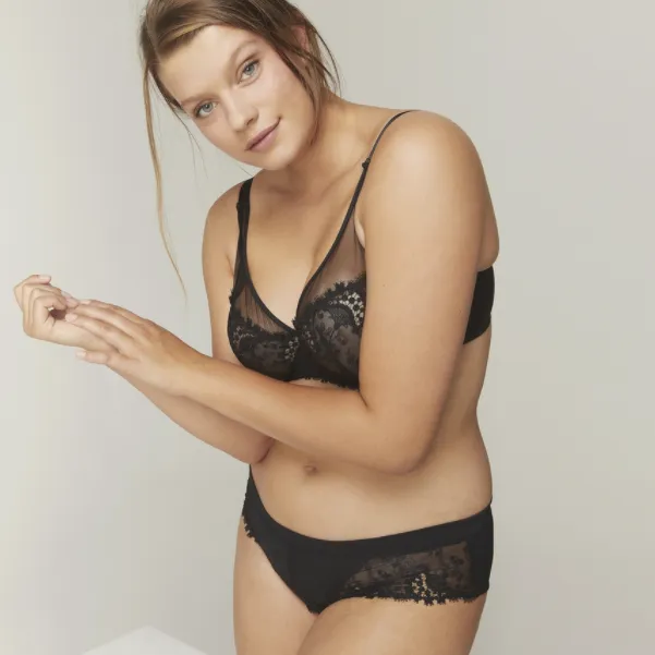 Wish Sheer Plunge Bra
