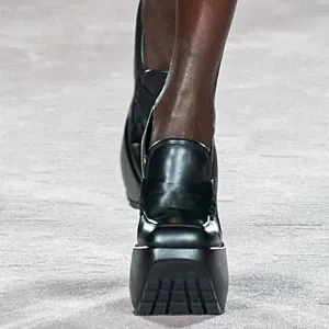 Woman Thick Bottom Catwalk Platform Single Shoes