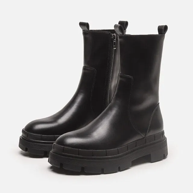 Woman's Street High Heels Boot Office Lady Footwear