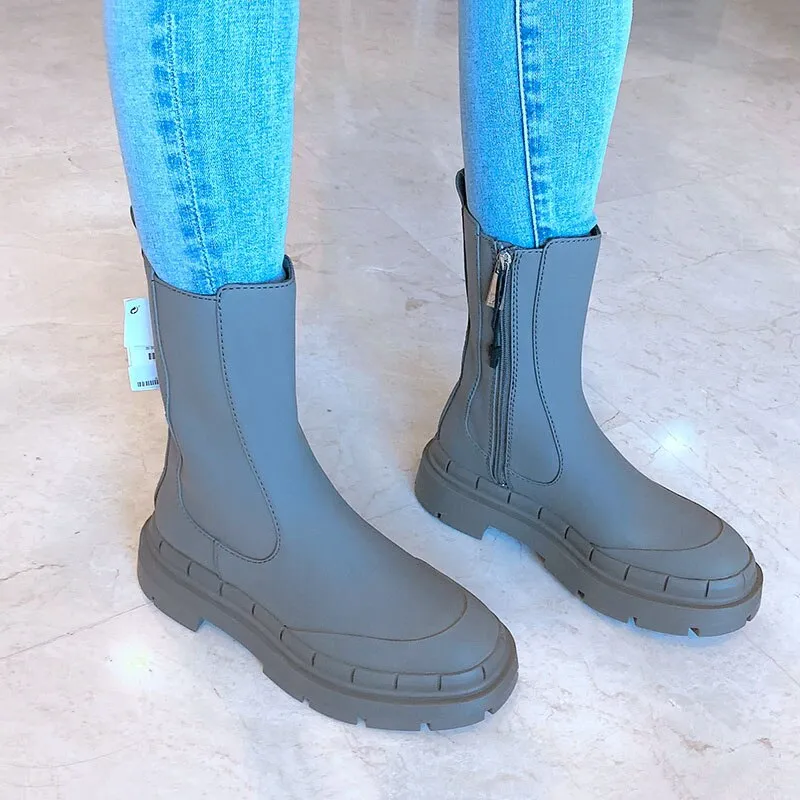 Woman's Street High Heels Boot Office Lady Footwear