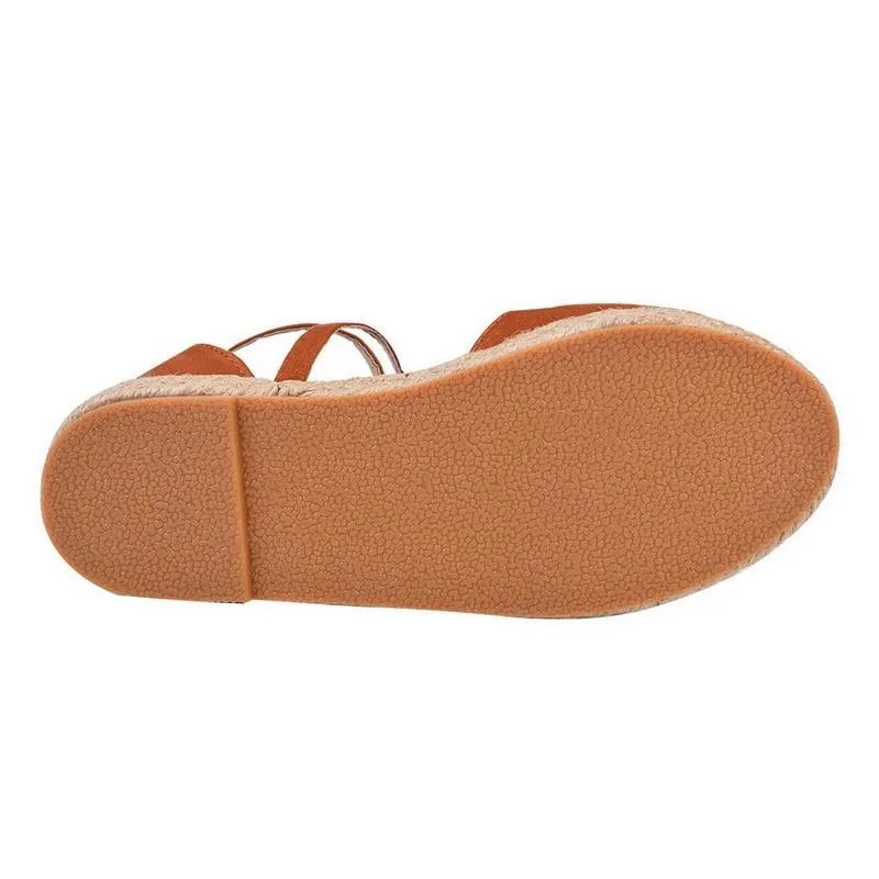 Women Sandals Peep Toe  Design Roman Sandals